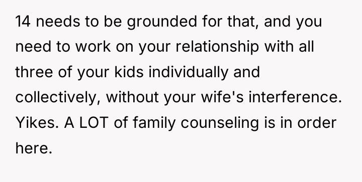 14 needs to be grounded for that, and you need...