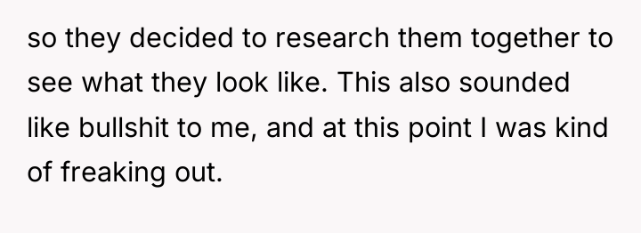 so they decided to research them together to see what...
