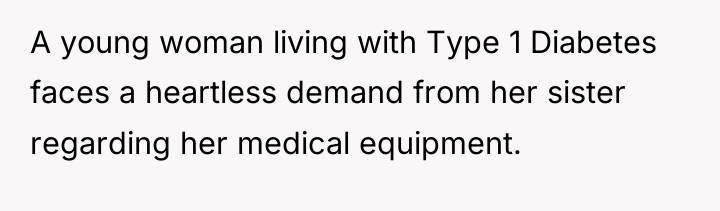 A young woman living with Type 1 Diabetes faces a...