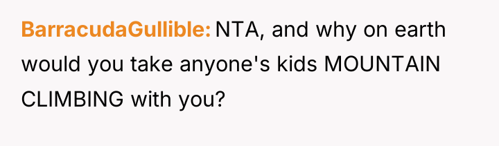 BarracudaGullible NTA, and why on earth would you take anyone's...