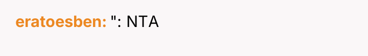 eratoesben ": NTA