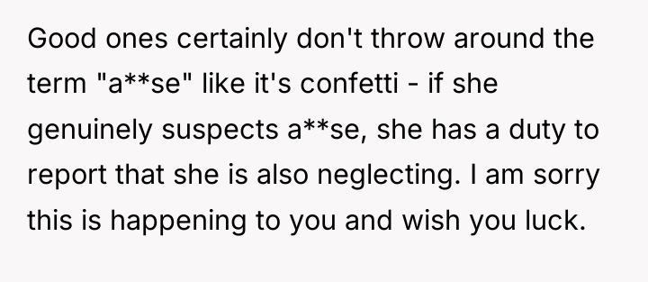 Good ones certainly don't throw around the term "a**se" like...