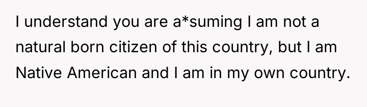 I understand you are a*suming I am not a natural...