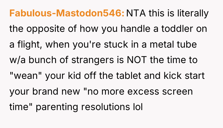 Fabulous-Mastodon546 NTA this is literally the opposite of how you...