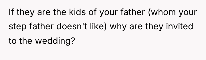 If they are the kids of your father (whom your...