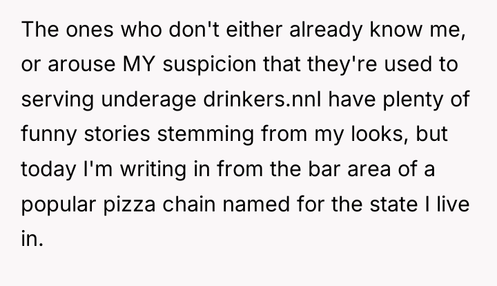 The ones who don't either already know me, or arouse...