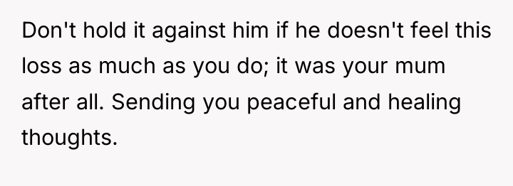Don't hold it against him if he doesn't feel this...