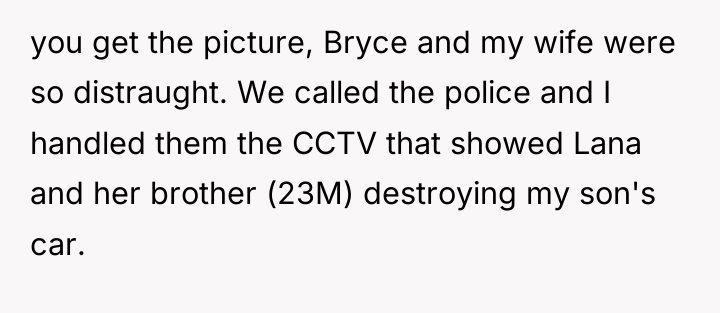 you get the picture, Bryce and my wife were so...