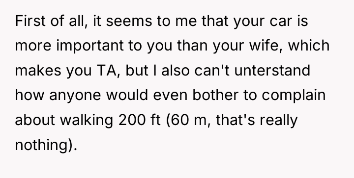 First of all, it seems to me that your car...