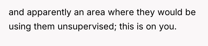 and apparently an area where they would be using them...