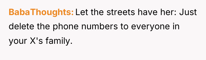 BabaThoughts Let the streets have her: Just delete the phone...