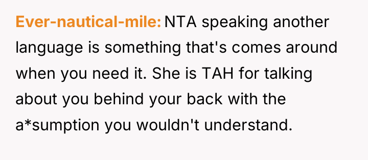 Ever-nautical-mile NTA speaking another language is something that's comes around...