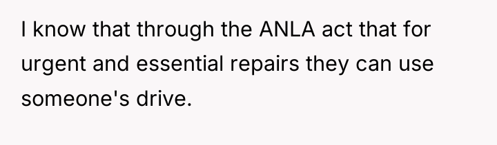 I know that through the ANLA act that for urgent...