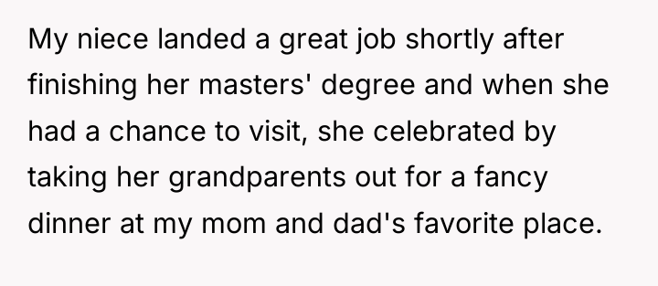 My niece landed a great job shortly after finishing her...