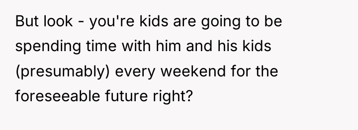 But look - you're kids are going to be spending...