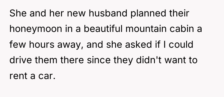 She and her new husband planned their honeymoon in a...