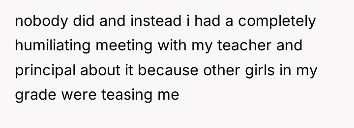 nobody did and instead i had a completely humiliating meeting...