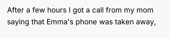After a few hours I got a call from my...
