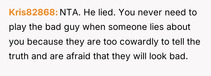 Kris82868 NTA. He lied. You never need to play the...