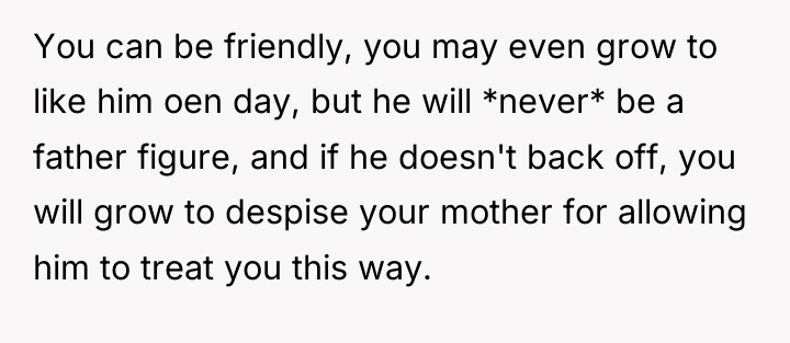You can be friendly, you may even grow to like...