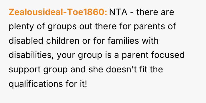 Zealousideal-Toe1860 NTA - there are plenty of groups out there...