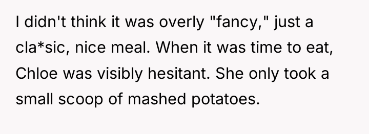 I didn't think it was overly "fancy," just a cla*sic,...