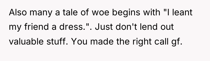 Also many a tale of woe begins with "I leant...