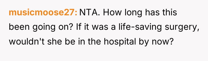 musicmoose27 NTA. How long has this been going on? If...
