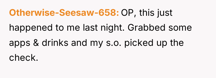 Otherwise-Seesaw-658 OP, this just happened to me last night. Grabbed...