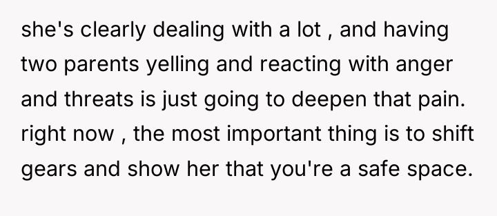 she's clearly dealing with a lot , and having two...