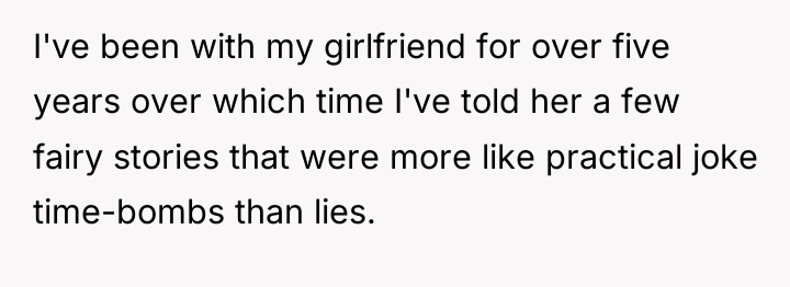 I've been with my girlfriend for over five years over...