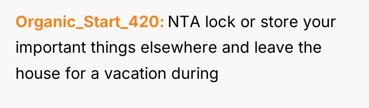 Organic_Start_420 NTA lock or store your important things elsewhere and...