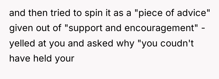 and then tried to spin it as a "piece of...