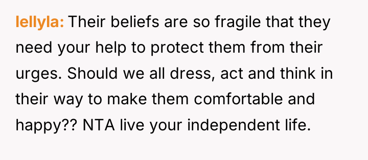lellyla Their beliefs are so fragile that they need your...