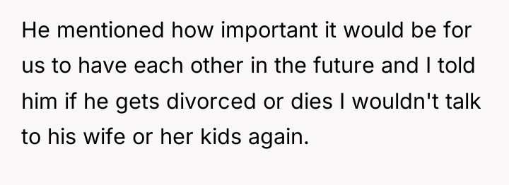He mentioned how important it would be for us to...
