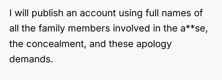 I will publish an account using full names of all...