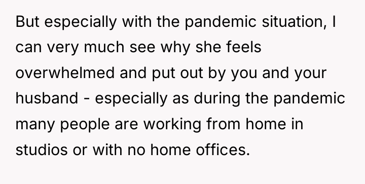 But especially with the pandemic situation, I can very much...
