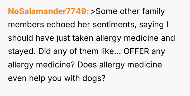 NoSalamander7749 >Some other family members echoed her sentiments, saying I...