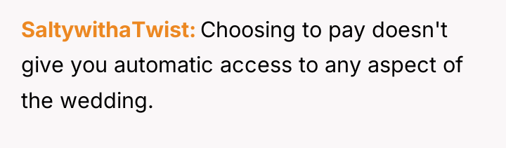 SaltywithaTwist Choosing to pay doesn't give you automatic access to...