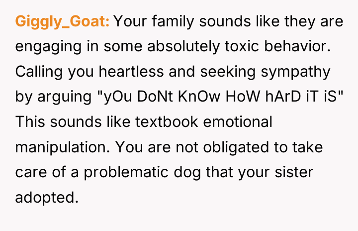 Giggly_Goat Your family sounds like they are engaging in some...
