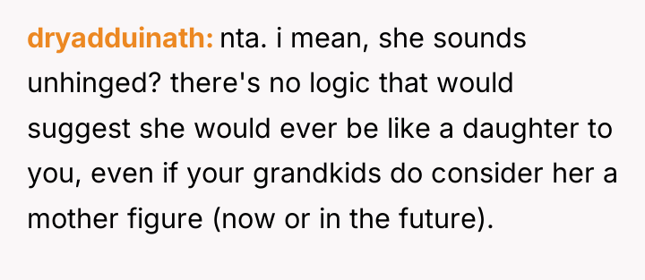 dryadduinath nta. i mean, she sounds unhinged? there's no logic...