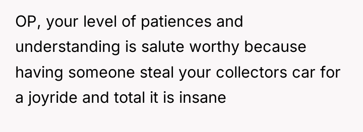 OP, your level of patiences and understanding is salute worthy...
