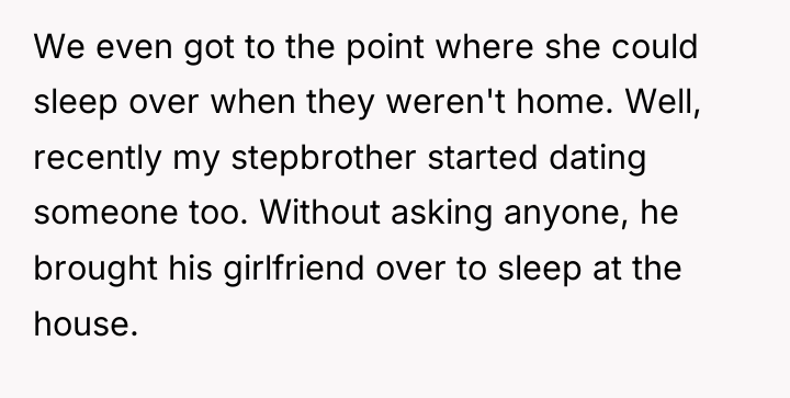 We even got to the point where she could sleep...