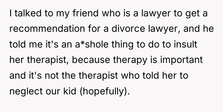 I talked to my friend who is a lawyer to...