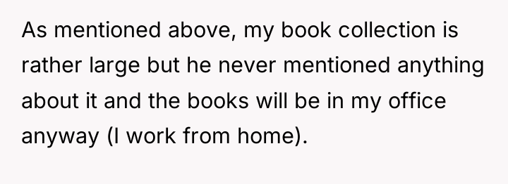 As mentioned above, my book collection is rather large but...