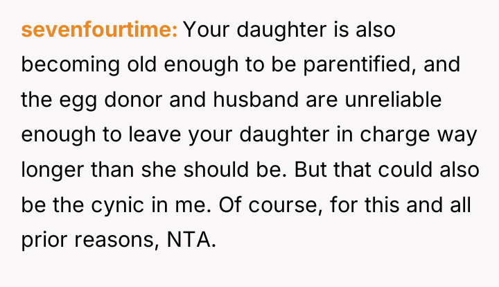 sevenfourtime Your daughter is also becoming old enough to be...