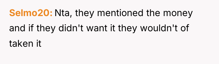 Selmo20 Nta, they mentioned the money and if they didn't...