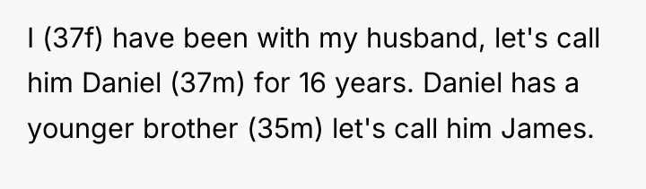 I (37f) have been with my husband, let's call him...