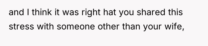 and I think it was right hat you shared this...