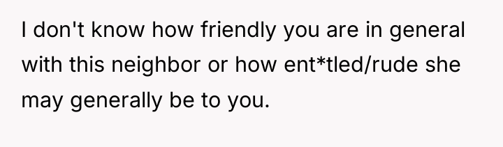 I don't know how friendly you are in general with...